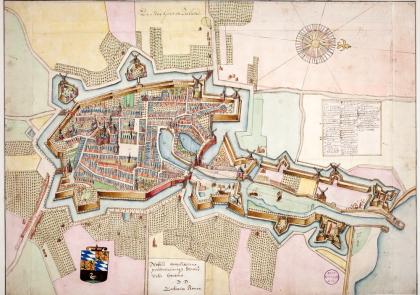 Plattegrond van Goes